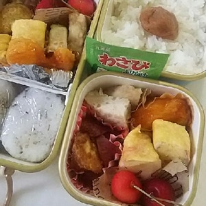 カニカマ入り天津風☆もっちり玉子焼き